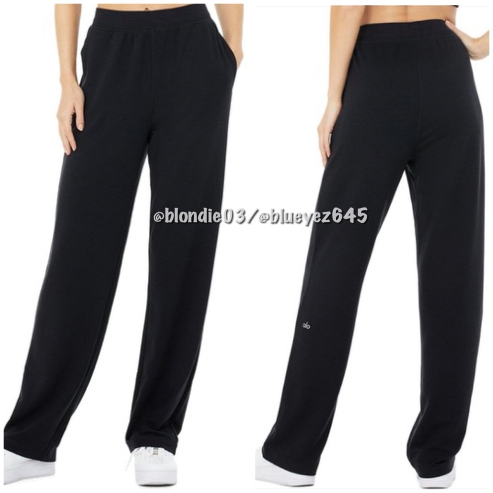 Alo high waist dreamy wide leg pants S